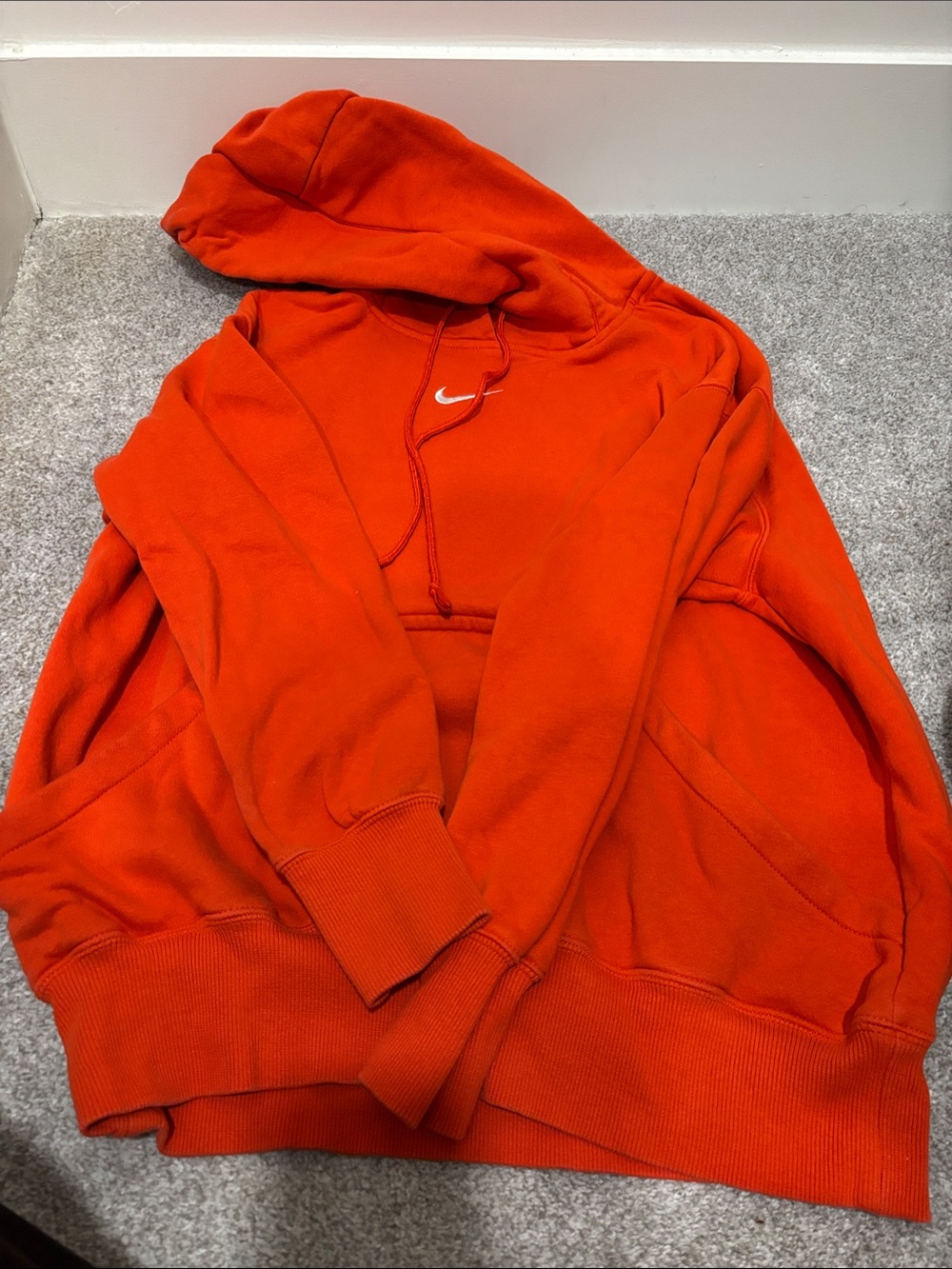 Nike Orange Hoodie